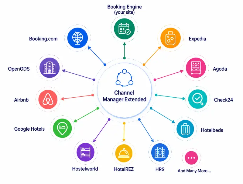 Illustration of Xootle Channel Manager Extended