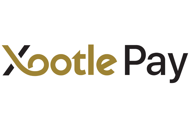 Xootle Pay logo – gold with black